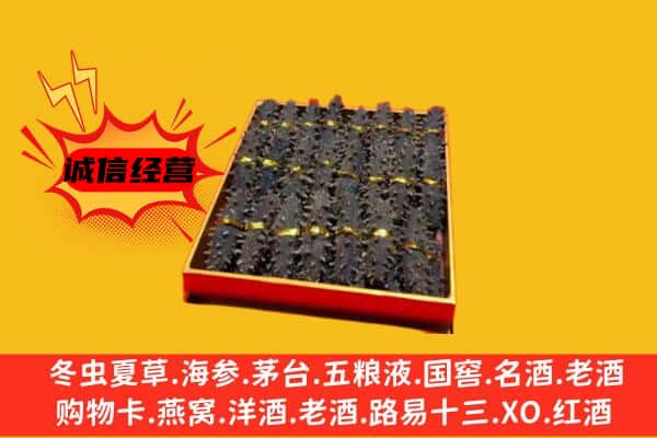 大兴安岭加格达奇区回收海参